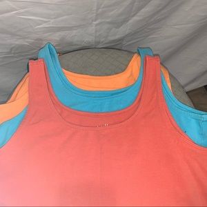 J.Jill Lot of 3 woman’s multi color tanks size Med